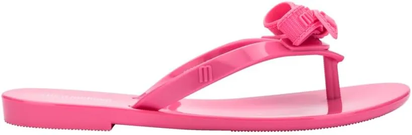 mini melissa Harmonic Collection Girls Flip Flops - Kids Slip On Sandals, Jelly Shoes