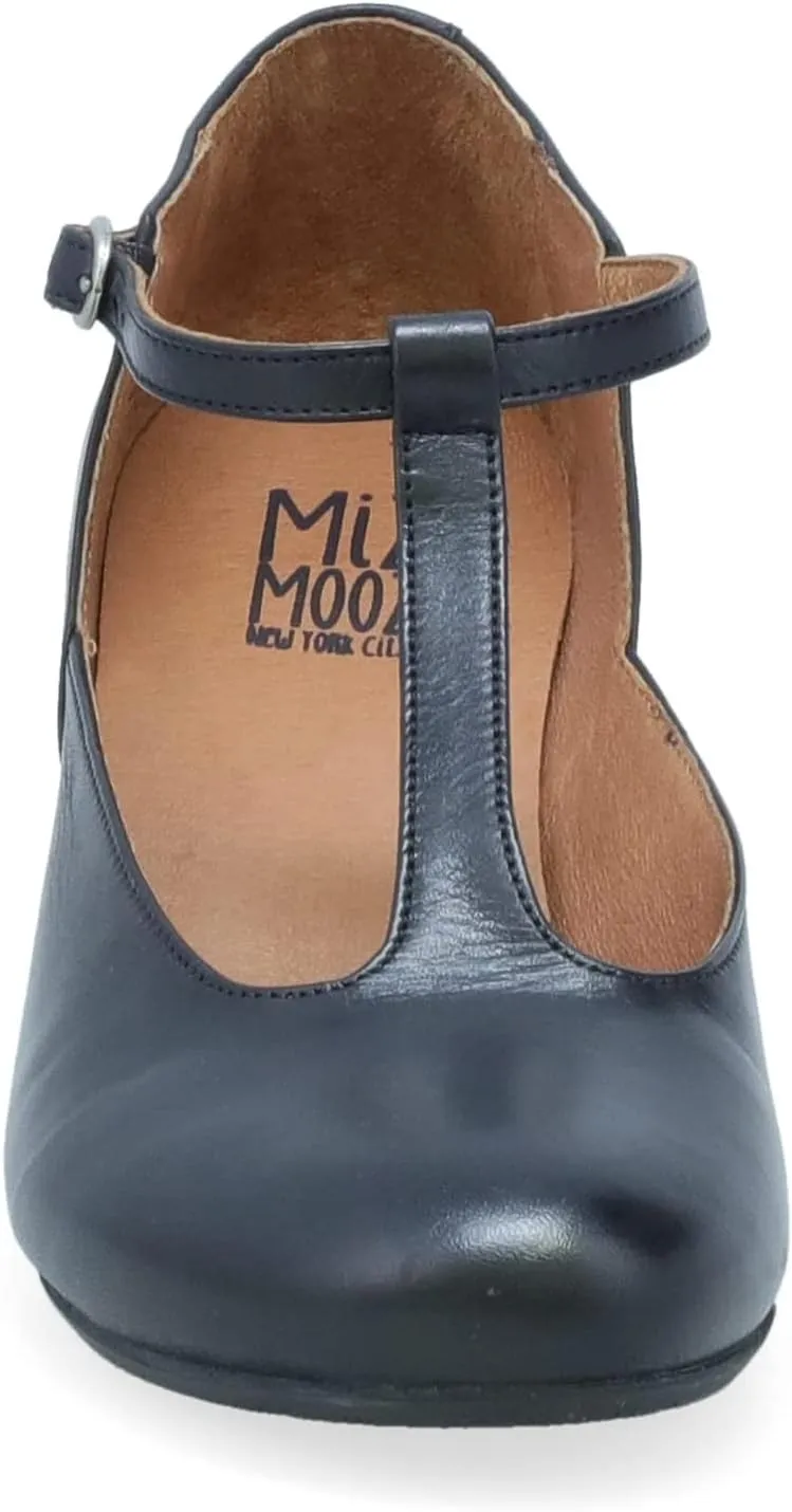Miz Mooz Fleta Women's Retro Inspired Heels Black