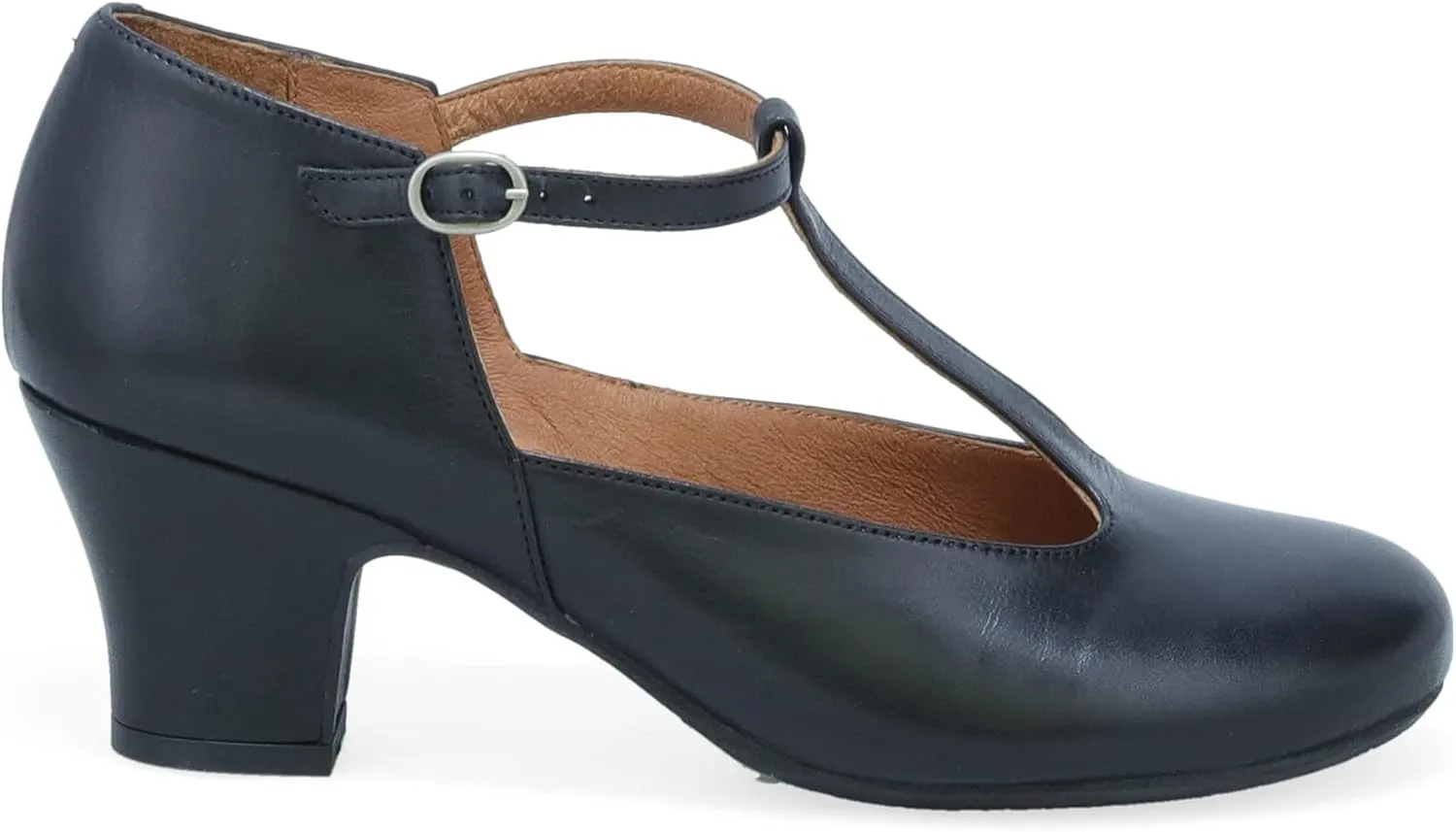 Miz Mooz Fleta Women's Retro Inspired Heels Black