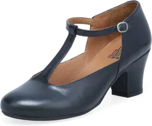 Miz Mooz Fleta Women's Retro Inspired Heels Black