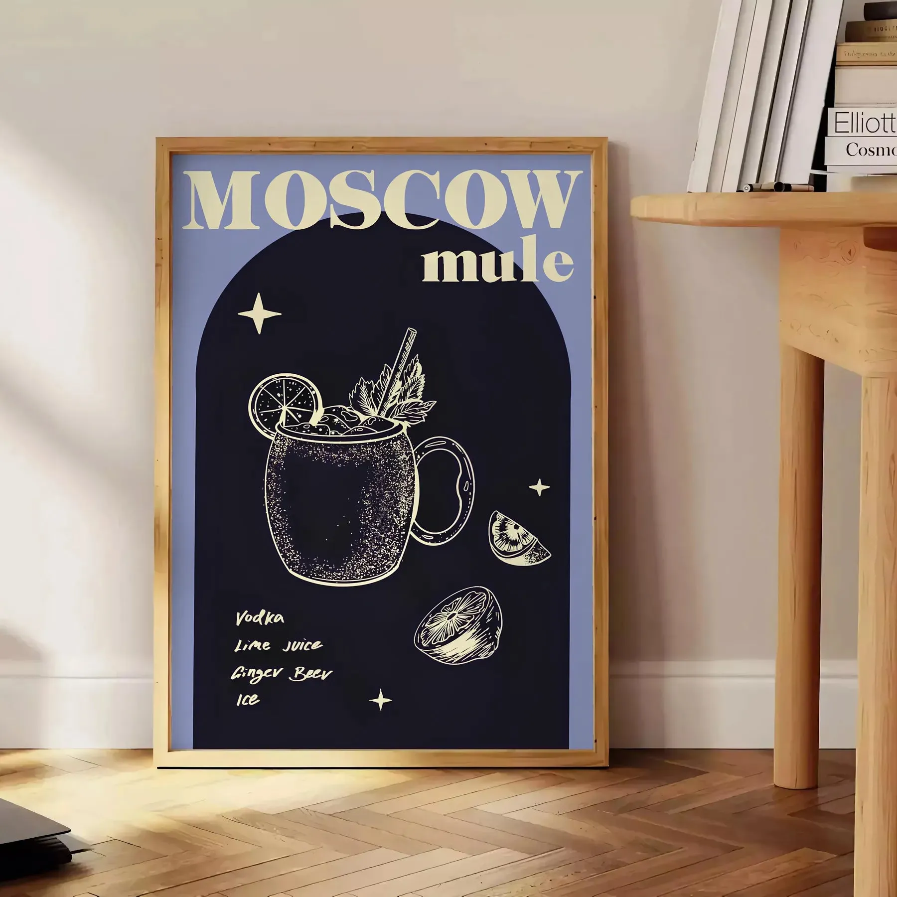 Moscow Muule Coktail Cocktail Print