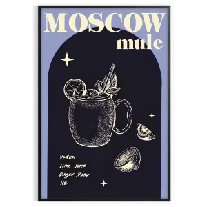 Moscow Muule Coktail Cocktail Print