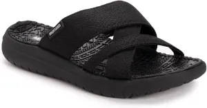 MUK LUKS Women's Sassy Cross-Over Sandal
