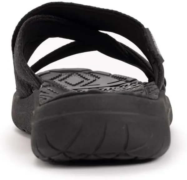 MUK LUKS Women's Sassy Cross-Over Sandal