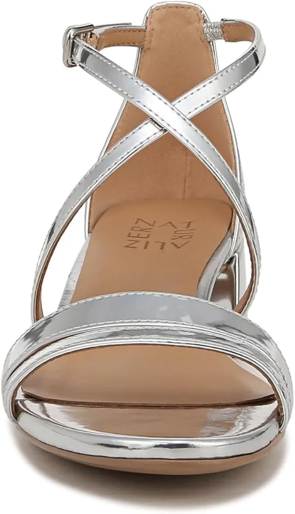 Naturalizer Women's June Strappy Low Block Heel Dress Sandal