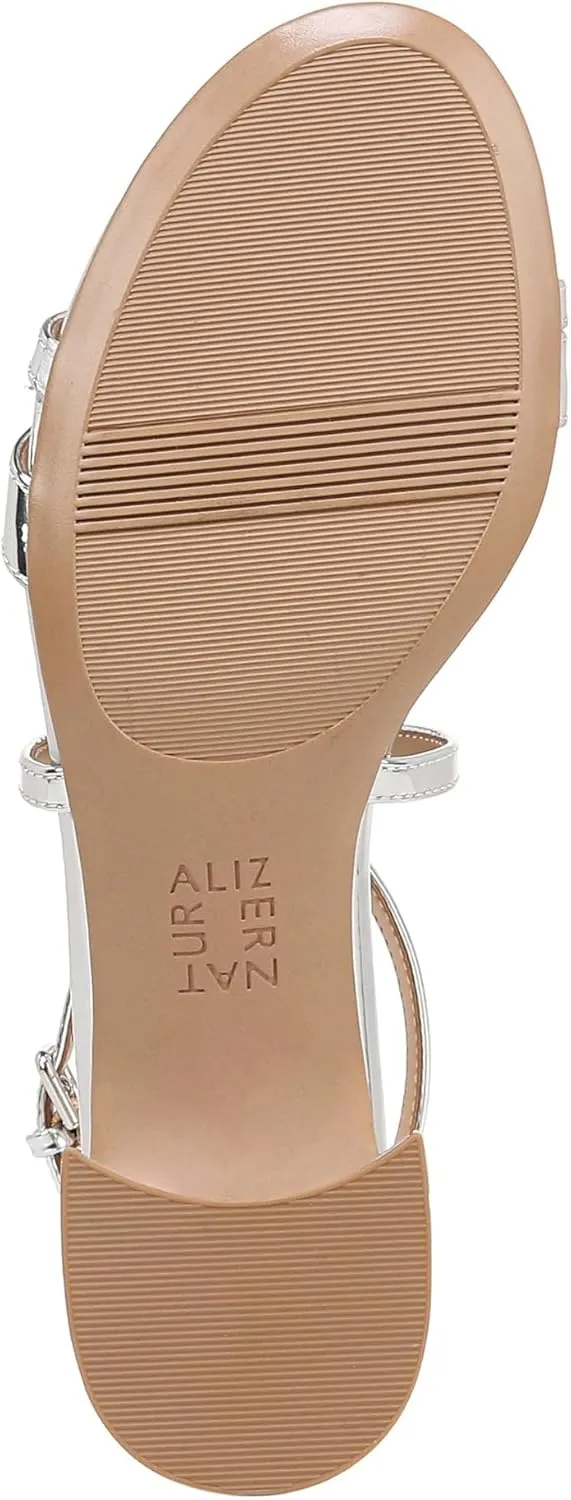 Naturalizer Women's June Strappy Low Block Heel Dress Sandal