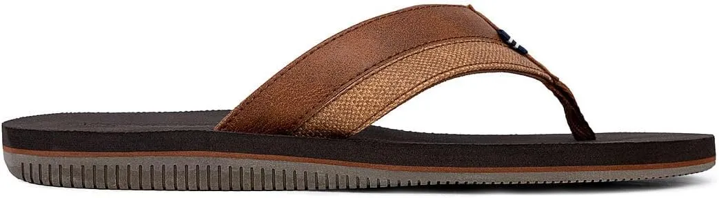 Nautica Men's Flip Flop, Beach Sandal, Boat Slide, Water Slippers