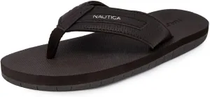 Nautica Men's Flip Flop, Beach Sandal, Boat Slide, Water Slippers