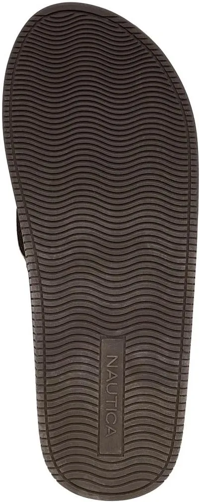 Nautica Men's Flip Flop, Beach Sandal, Boat Slide, Water Slippers
