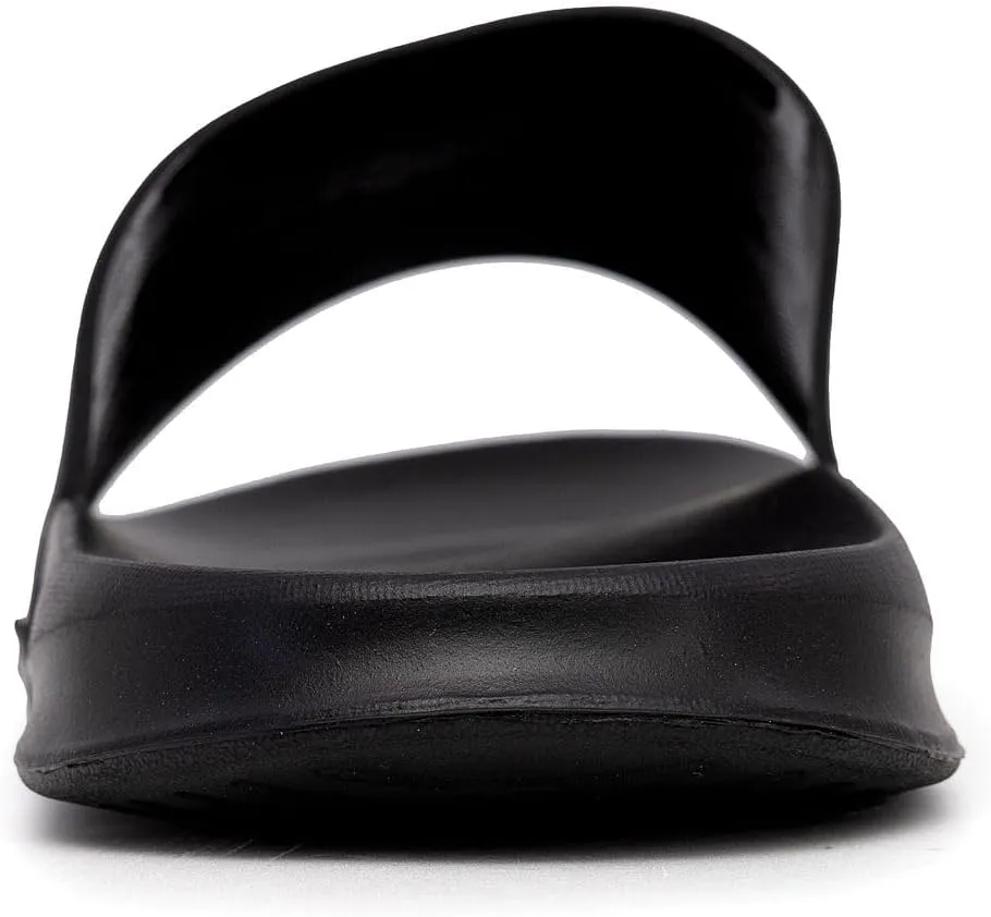 Nautica Men's Open Toe Slide Sandals - Comfortable Indoor & Outdoor Shower Slippers