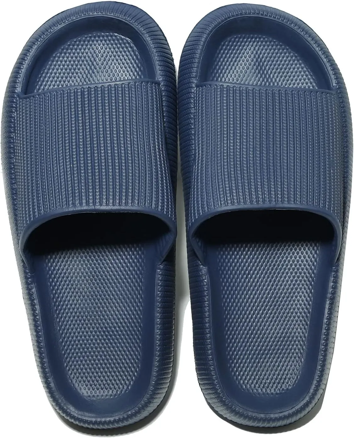 NewDenBer Cloud Slides Slippers for Women and Men Soft Cushioned Thick Sole Shower Bathroom Indoor Outdoor House Slide Sandals