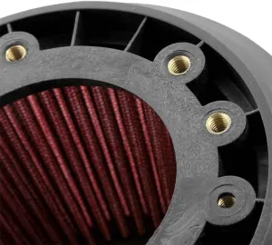Newsmarts 1Pc Air Filter Power Intake Kit Red for HONDA Apexi Models Car