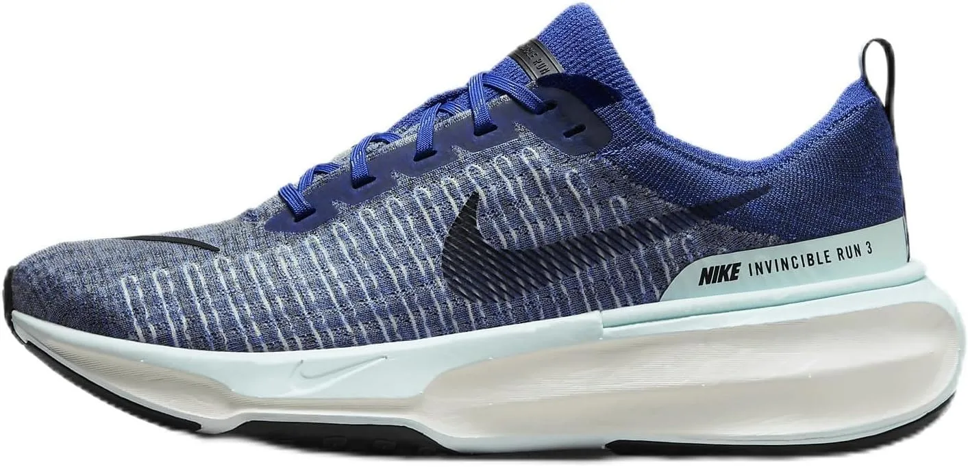 Nike Invincible 3 Men's Road Running Shoes (DR2615-404, Astronomy Blue/Glacier Blue/College Navy/Black) Size 7.5