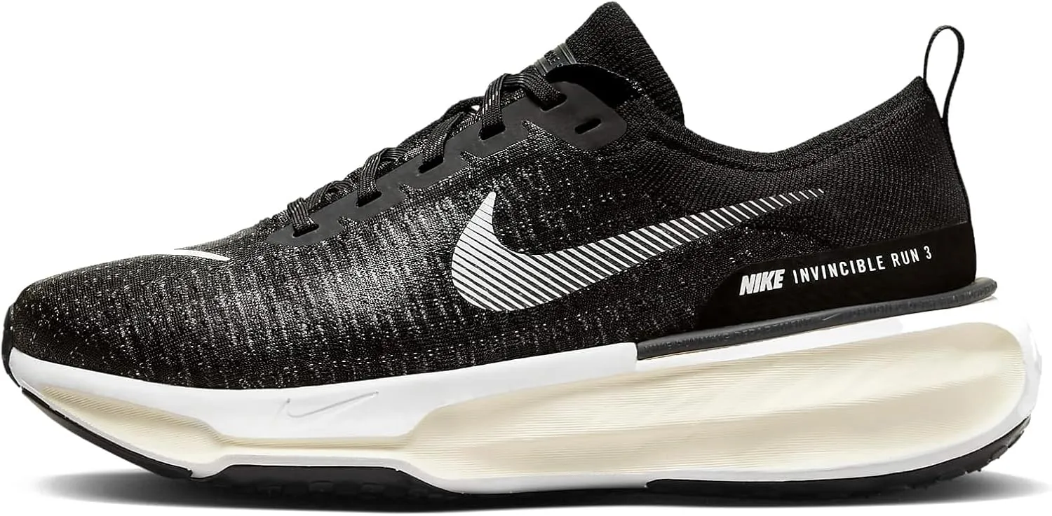 Nike Invincible 3 Men's Road Running Shoes (Extra Wide) (FN1187-001, Black/Coconut Milk/Bright Crimson)