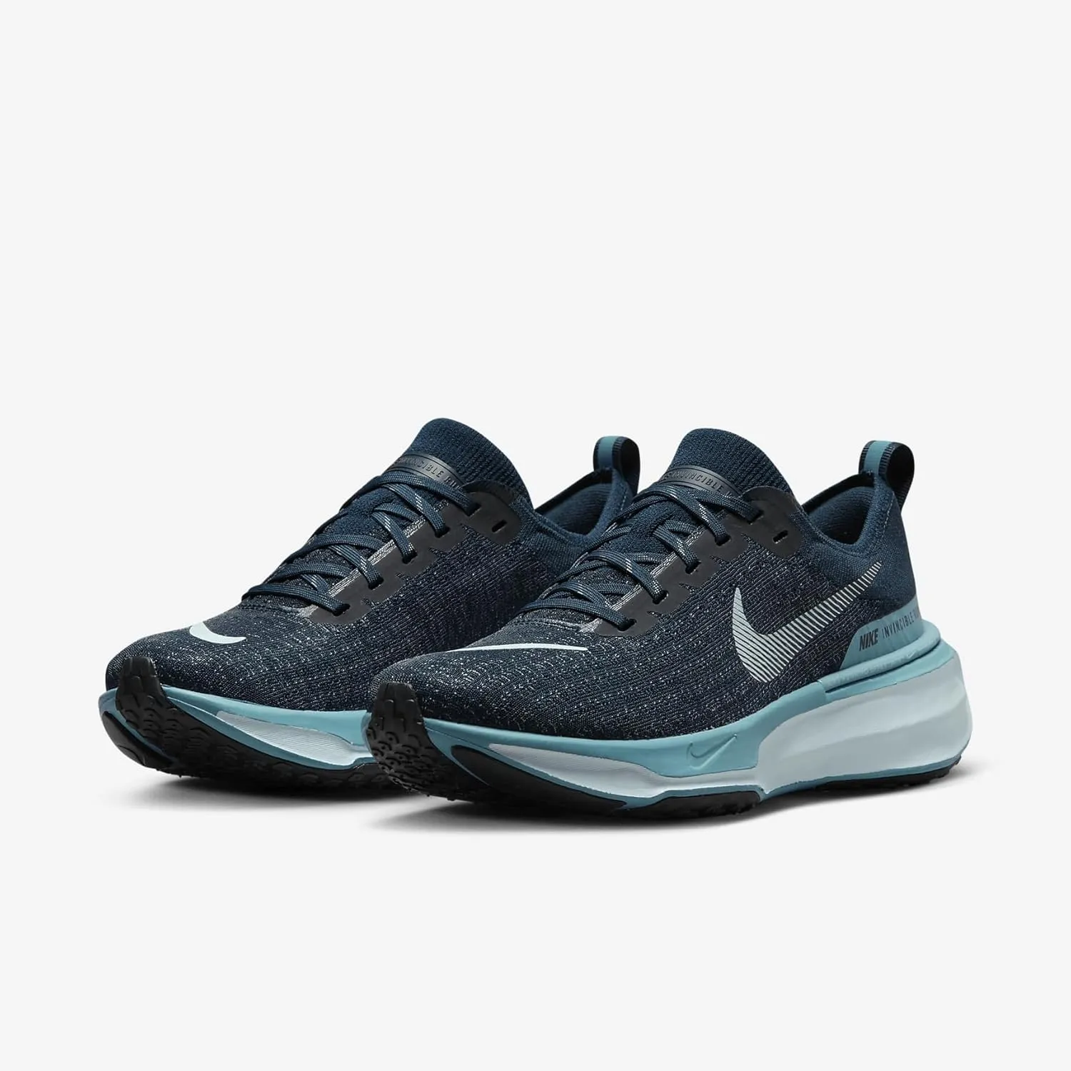 Nike Invincible 3 Women's Road Running Shoes (DR2660-403, Armory Navy/Denim Turquoise/Black/Glacier Blue)
