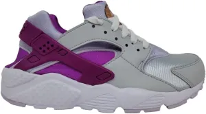 Nike Kid's Huarache Run Grade School Running Shoes, Pure Platinum/Metallic Cooper, 5 M US