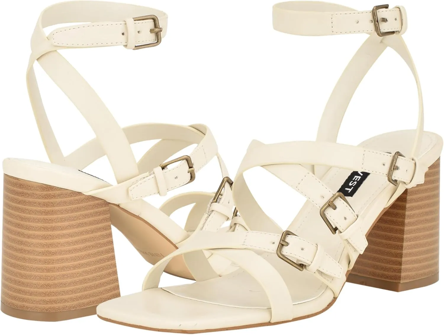Nine West Women's Karrly Block Heel Sandal