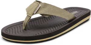 NORTIV 8 Men's Flip Flops Thong Sandals Comfortable Light Weight Beach Shoes REVIVA