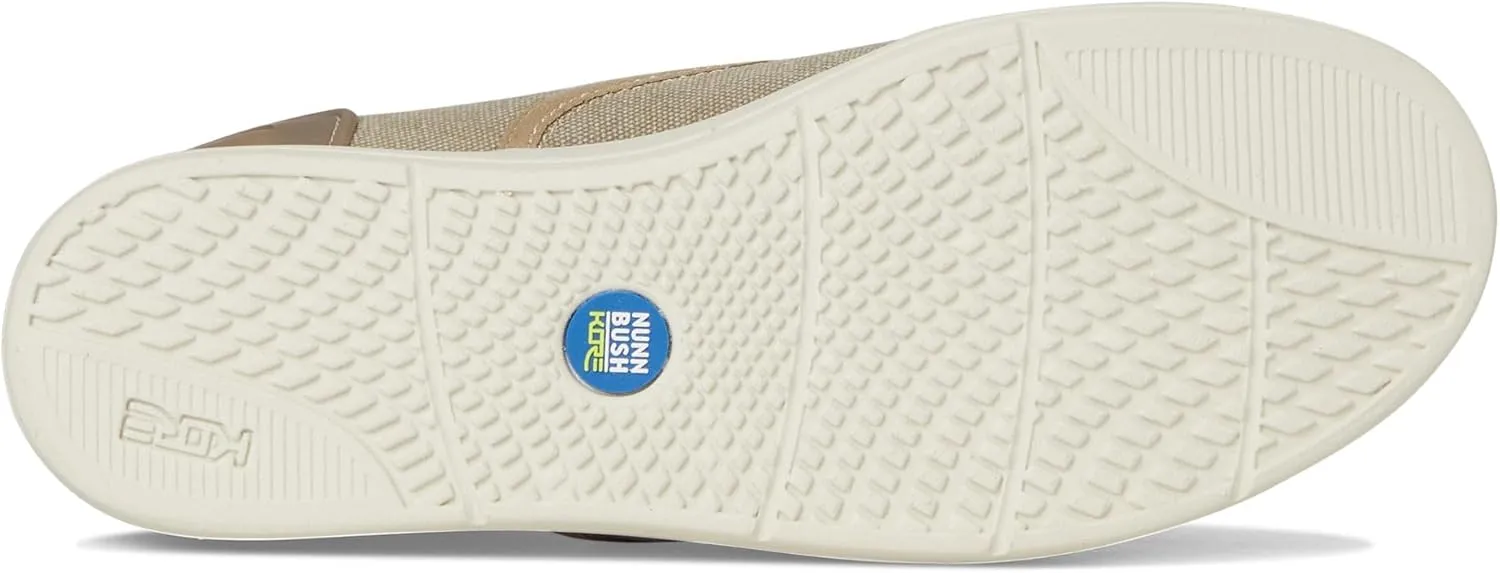 Nunn Bush Men's Kore City Walk Canvas Ez Moc Toe Slip-on Sneakers Easy Off Loafer