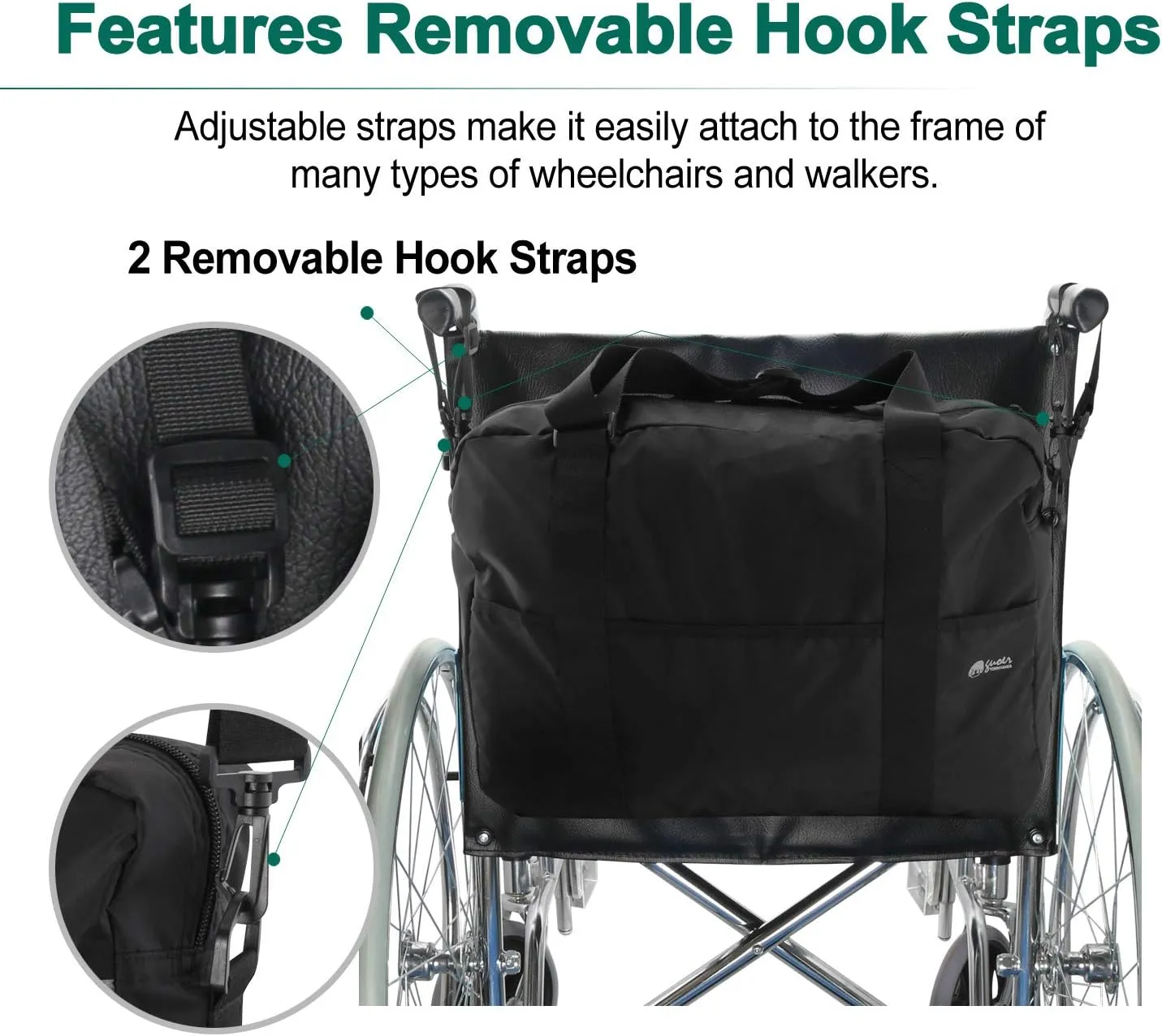 Nurse Bag Wheelchair Bag Travel Tote Bag Perfect Nursing Tote for Working Women Teachers Bag Multicolor