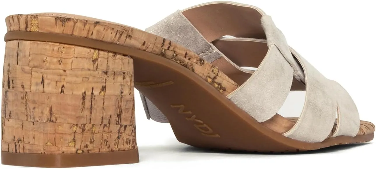 NYDJ Women's Gloriana Metallic Suede