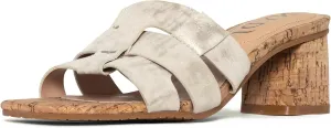 NYDJ Women's Gloriana Metallic Suede