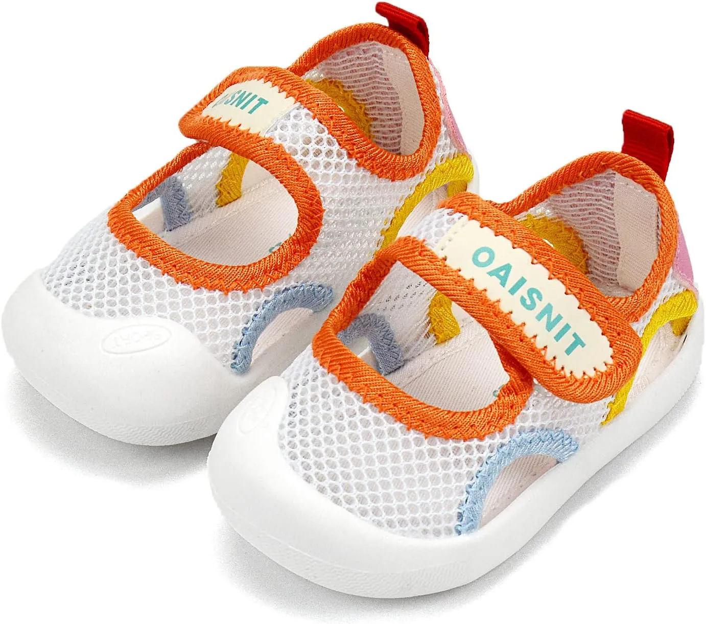 OAISNIT Baby Girls Boys Sandals Summer Sneakers Non-Slip Lightweight Beach Water Shoes Toddler First Walkers