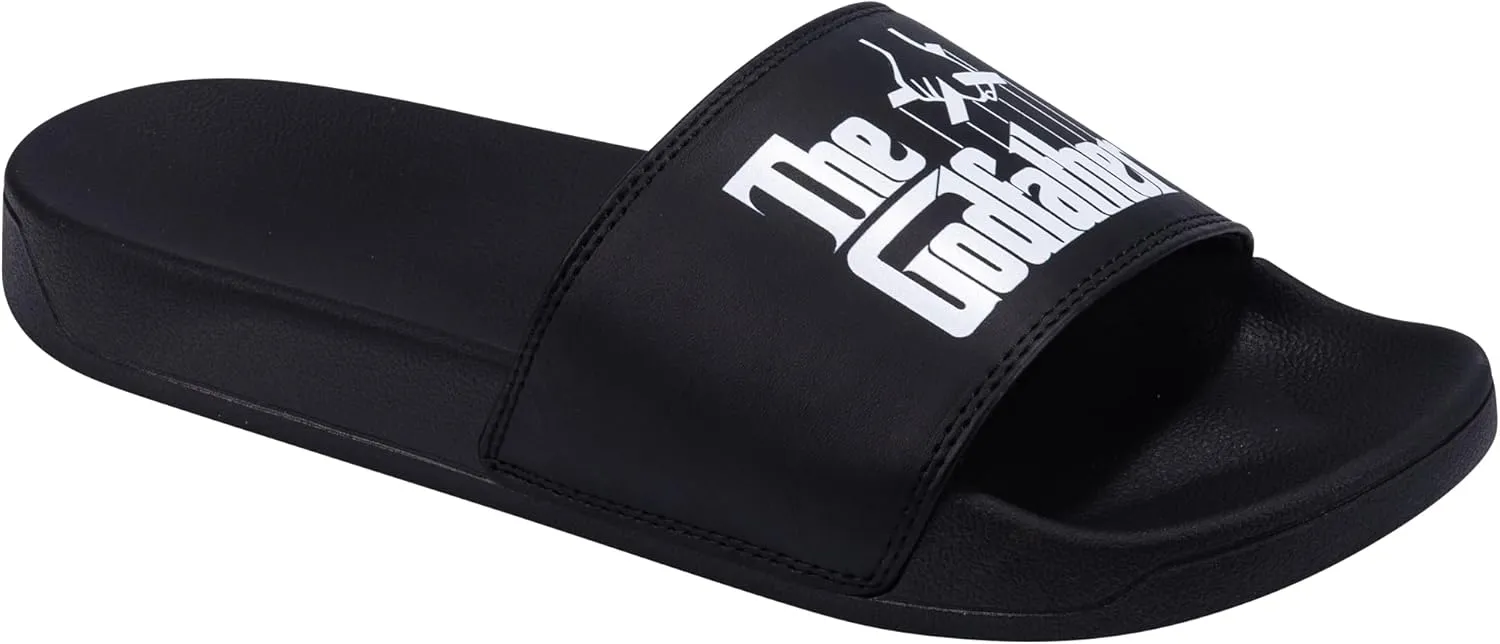 Odd Sox, Slide, Slip On Sandal, The Godfather, Soft, Comfortable, Unisex
