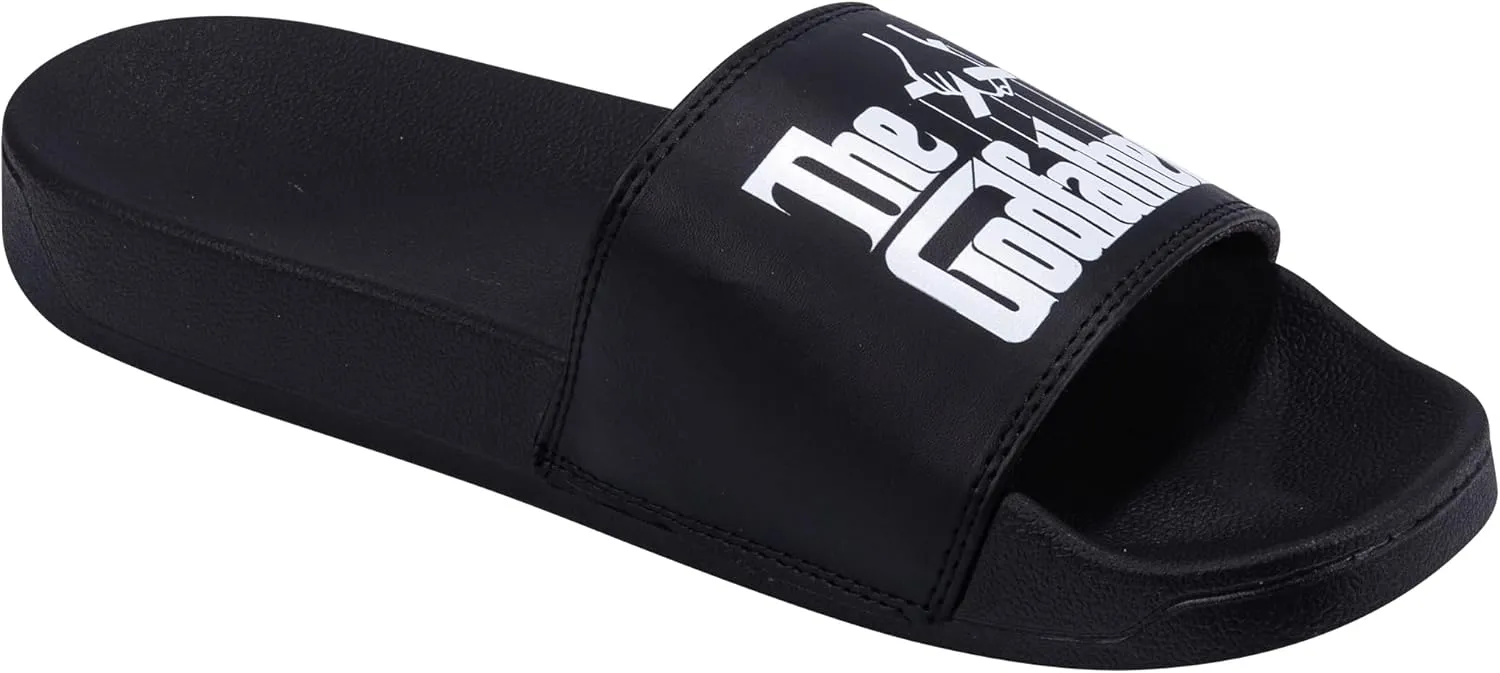 Odd Sox, Slide, Slip On Sandal, The Godfather, Soft, Comfortable, Unisex