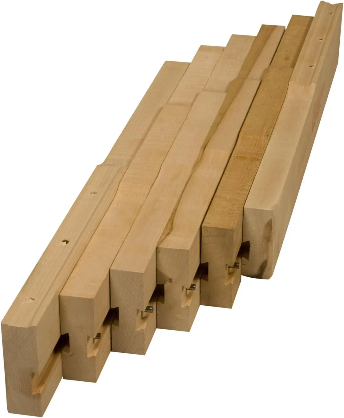Osborne Standard Wooden Table Slide Set, 20" Standard Table Slide (Allows for 50" Opening) in Soft Maple, Standard Table Extension for Table with 4 Legs