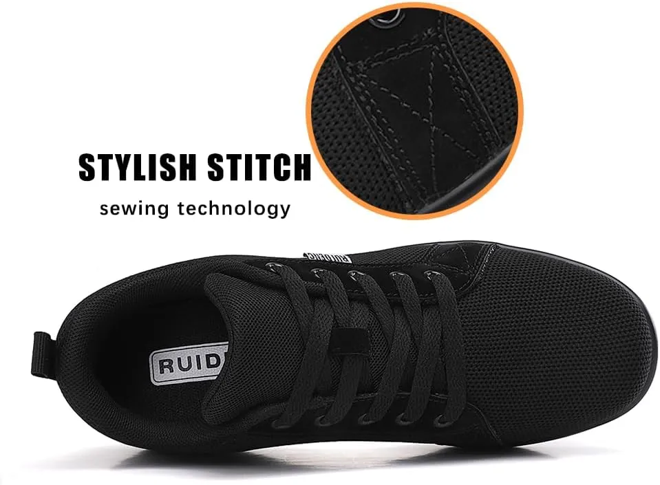 Oude Womens Walking Sneakers Comfy | Platform Shoes for Women Fashion | Stylish Standing All Day Rocker Bottom