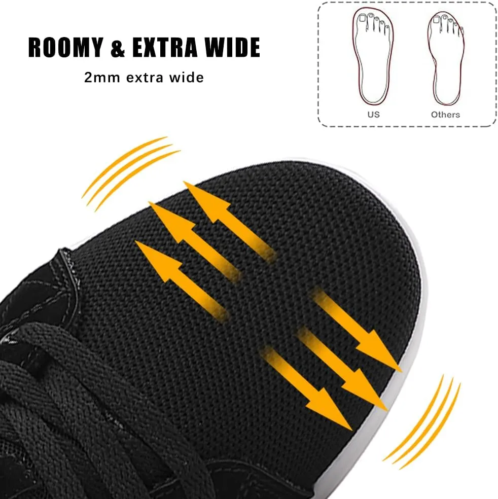 Oude Womens Walking Sneakers Comfy | Platform Shoes for Women Fashion | Stylish Standing All Day Rocker Bottom