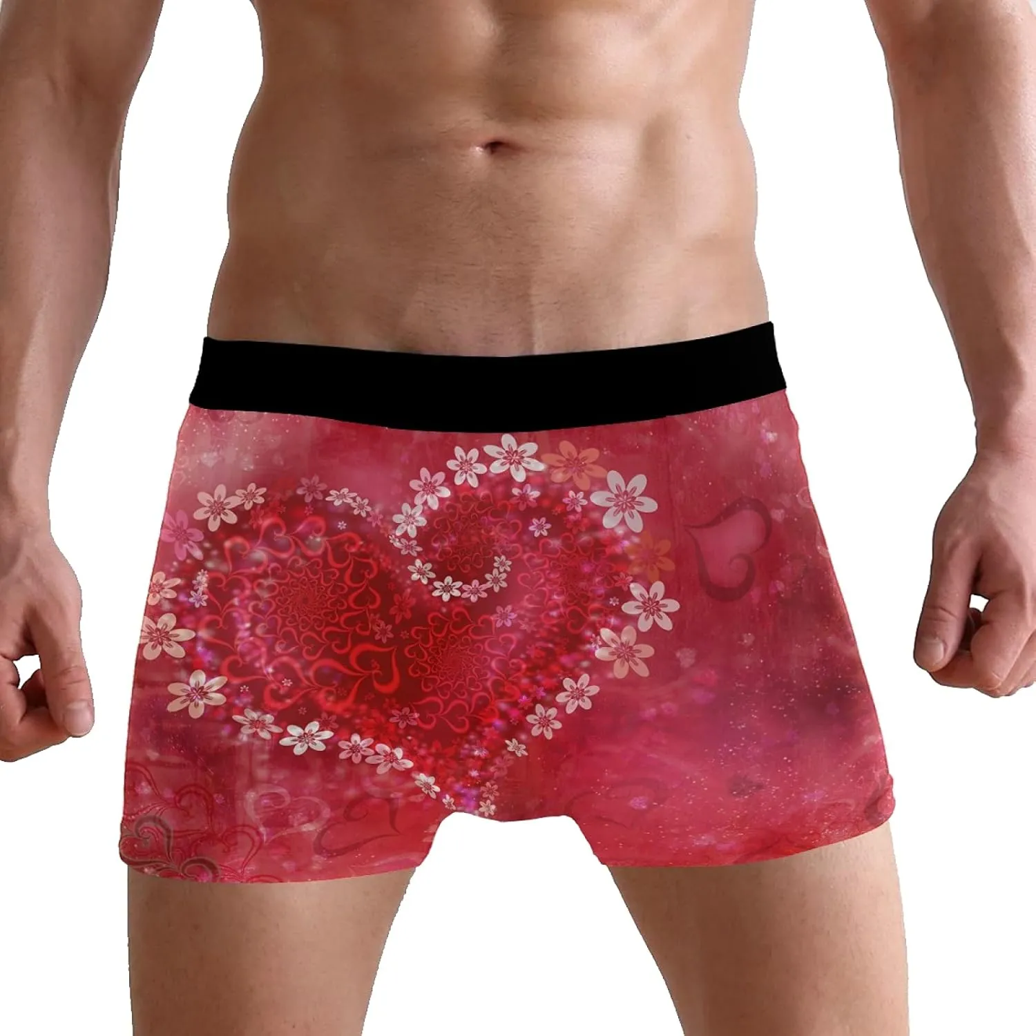 Oyihfvs Men's Novelty Boxer Briefs Breathable Underwear Stretchy Underpants Shorts S-XL