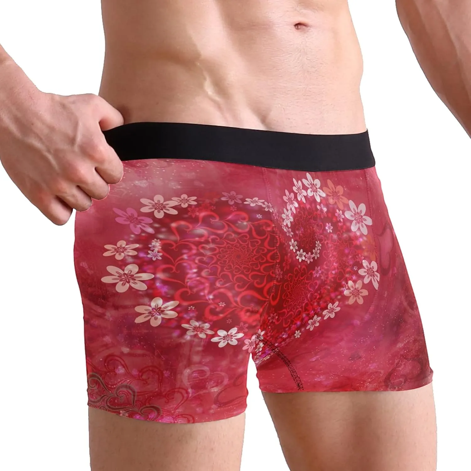 Oyihfvs Men's Novelty Boxer Briefs Breathable Underwear Stretchy Underpants Shorts S-XL