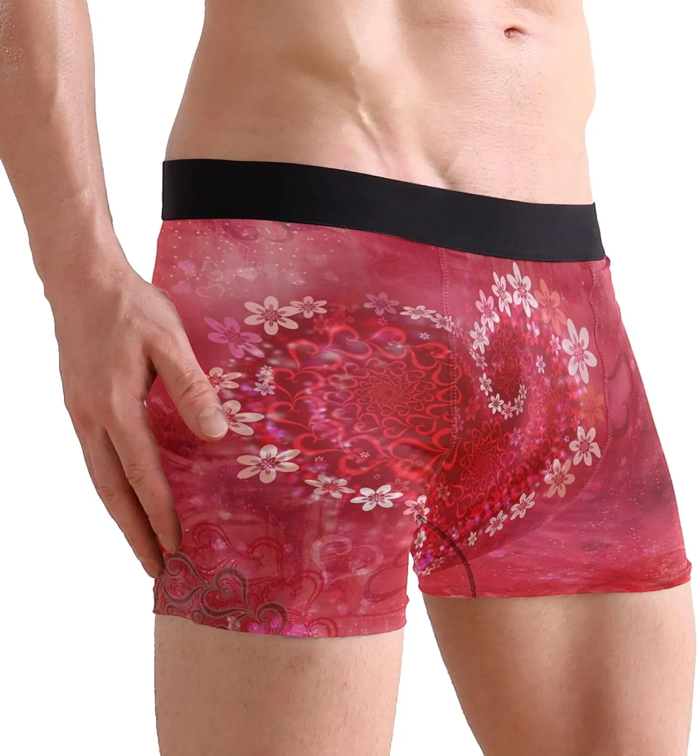 Oyihfvs Men's Novelty Boxer Briefs Breathable Underwear Stretchy Underpants Shorts S-XL