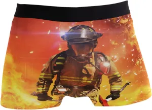 Oyihfvs Men's Novelty Boxer Briefs Breathable Underwear Stretchy Underpants Shorts S-XL