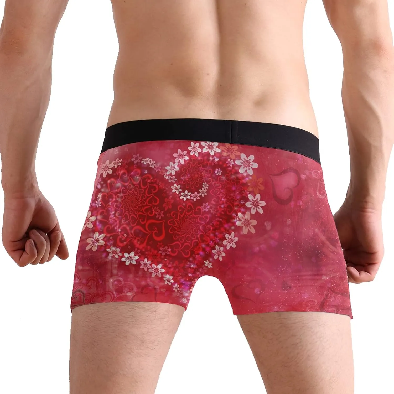 Oyihfvs Men's Novelty Boxer Briefs Breathable Underwear Stretchy Underpants Shorts S-XL