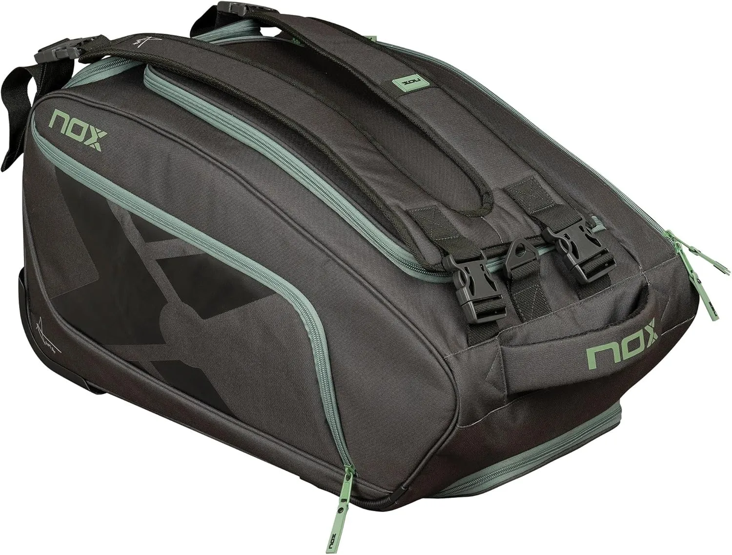 Padel Racket Bag AT10 Competition Trolley | High-Capacity Padel Bag for Men | NOX ThermoTech Thermal Compartment | Multi-Functional Backpack & Shoulder Bag | Holds Up to 3 Padel Rackets & Accessories