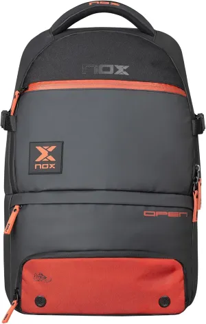 Padel Racket Bag Luxury Open Series 30L Capacity | High-Performance Padel Backpack for Men | Padel Bag Dual Compartment Rackets & Accessories | Ventilated Shoe Compartment & Ergonomic w/Padded Straps