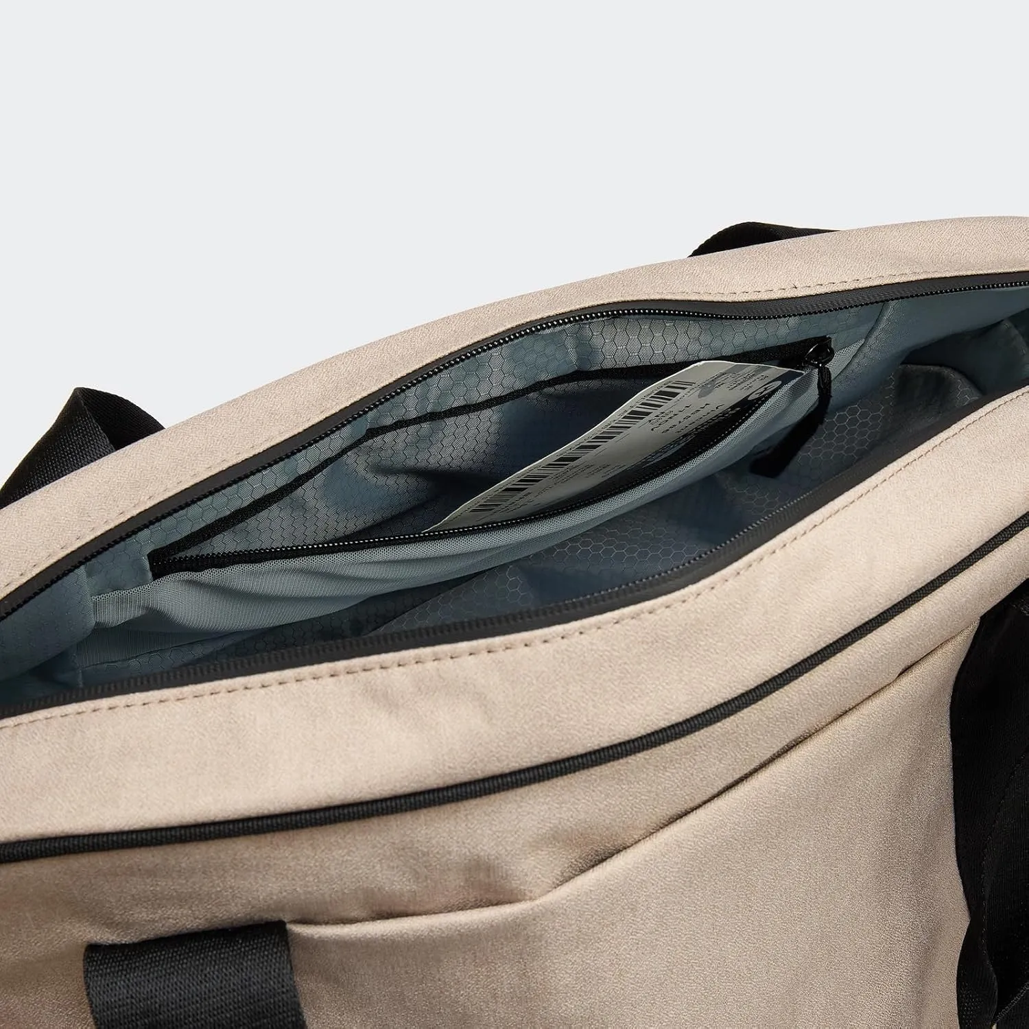 Pander 28L Large Gym Duffle Bag with Shoe Compartment, Fit for Travel, Weekend, Sports, Workout, Overnight.(Raw Linen)