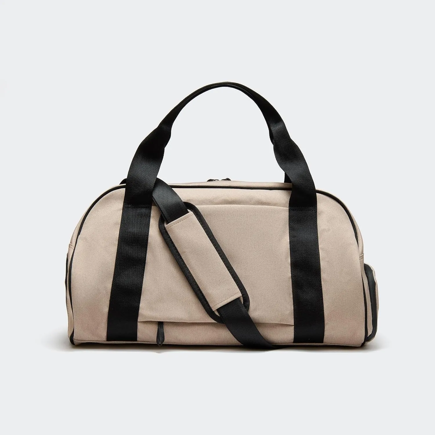 Pander 28L Large Gym Duffle Bag with Shoe Compartment, Fit for Travel, Weekend, Sports, Workout, Overnight.(Raw Linen)