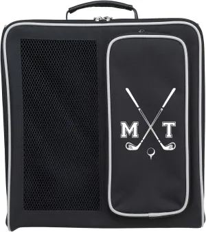 Personalized Golf Shoe Bag & Accessories Organizer-Golf Gift for Men & Women, Heavy Duty, Ventilated, Water Resistant - by Picnic at Ascot