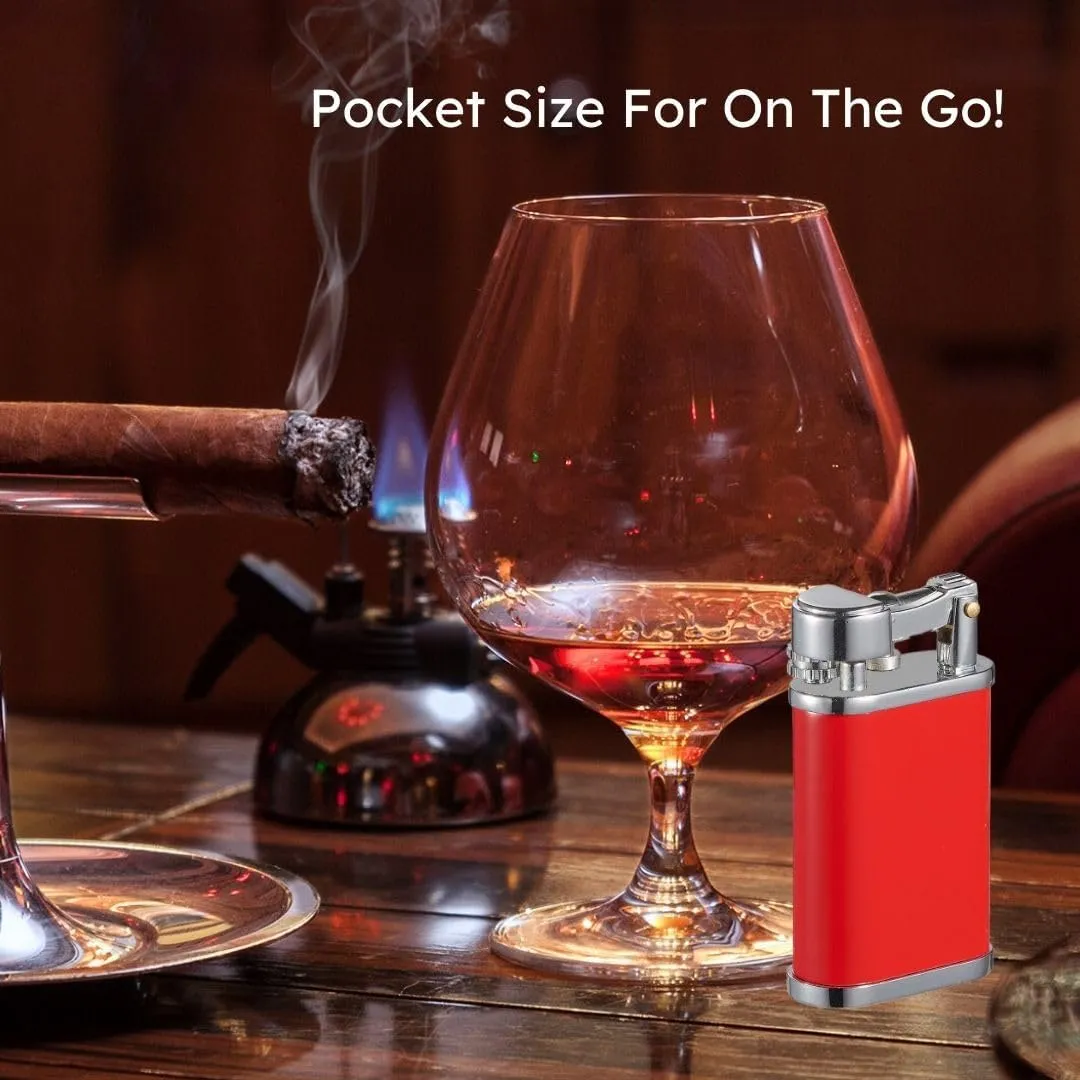 Personalized Visol Elegance Soft Flame Flint Lighter (Shipped Without Butane)