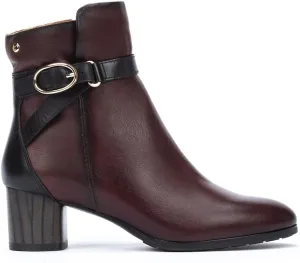 PIKOLINOS High-Heel Ankle Boot Leather Calafat for Woman