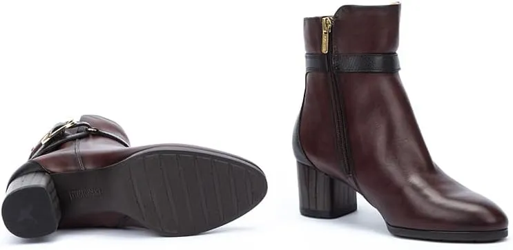 PIKOLINOS High-Heel Ankle Boot Leather Calafat for Woman