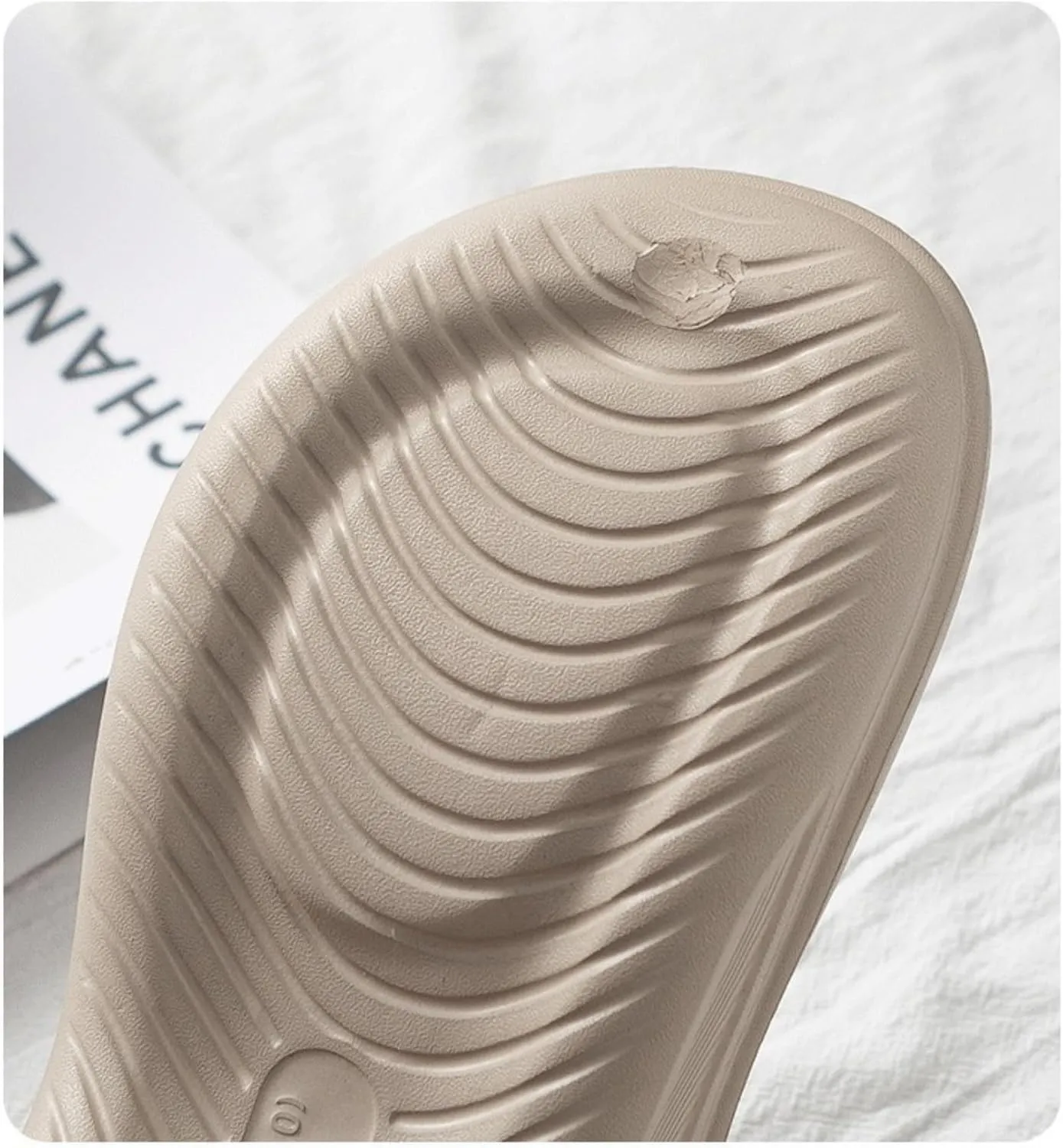 Pillow Arch Support Flip Flops for Women Men, Summer Non-slip Slippers Comfort Lightweight Walking Sandals Beach Shoes