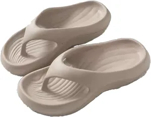 Pillow Arch Support Flip Flops, Orthopedic Sandals for Women Men, Non-slip Comfort Lightweight Walking Sandals Beach Shoes