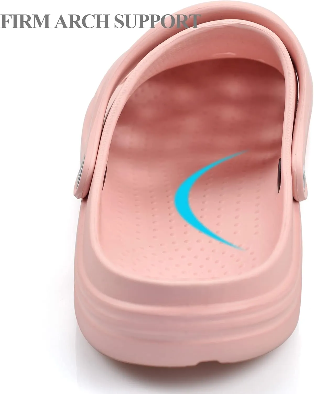 PIMIO Garden Clogs for Women and Men,Slip On Work Shoes with Arch Support,Womens Mens Quick-Dry Water Shoes Casual Sandals,Comfortable Slippers