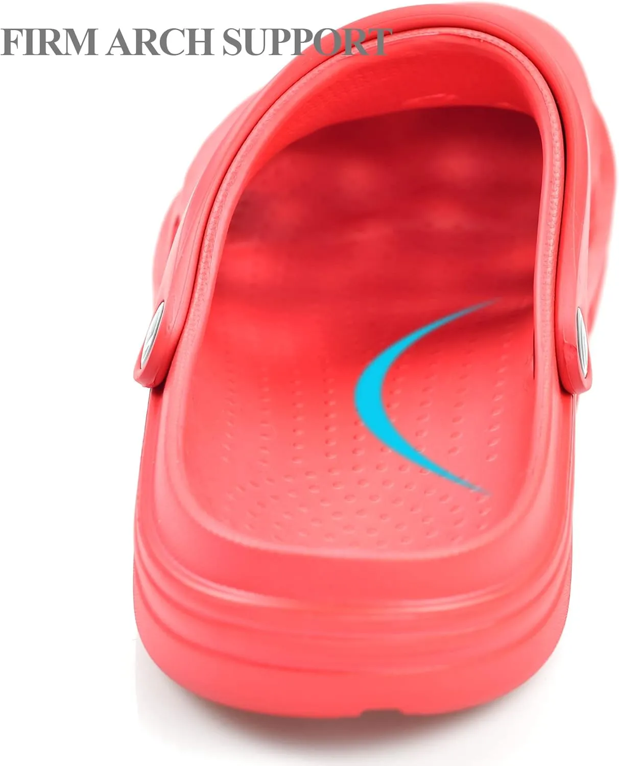PIMIO Garden Clogs for Women and Men,Slip On Work Shoes with Arch Support,Womens Mens Quick-Dry Water Shoes Casual Sandals,Comfortable Slippers
