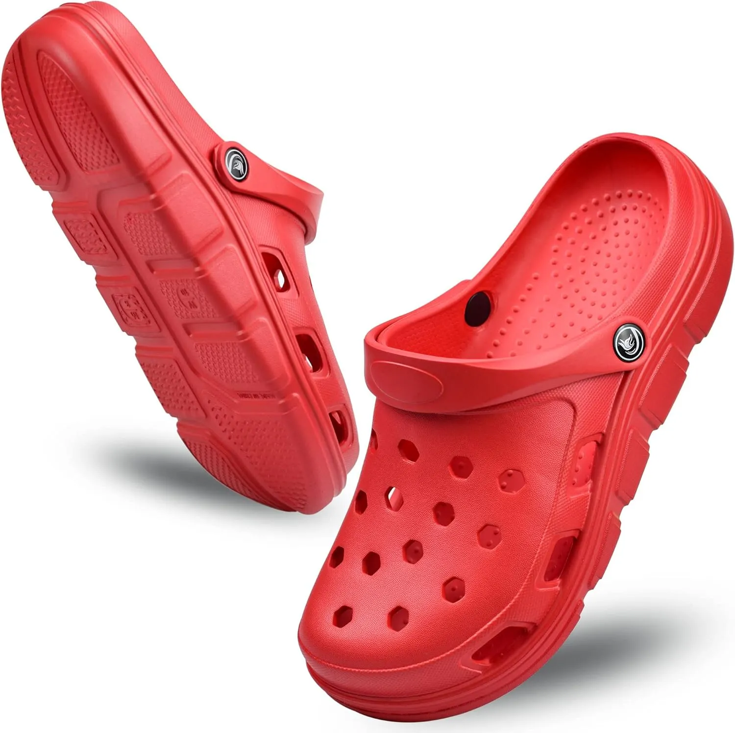 PIMIO Garden Clogs for Women and Men,Slip On Work Shoes with Arch Support,Womens Mens Quick-Dry Water Shoes Casual Sandals,Comfortable Slippers